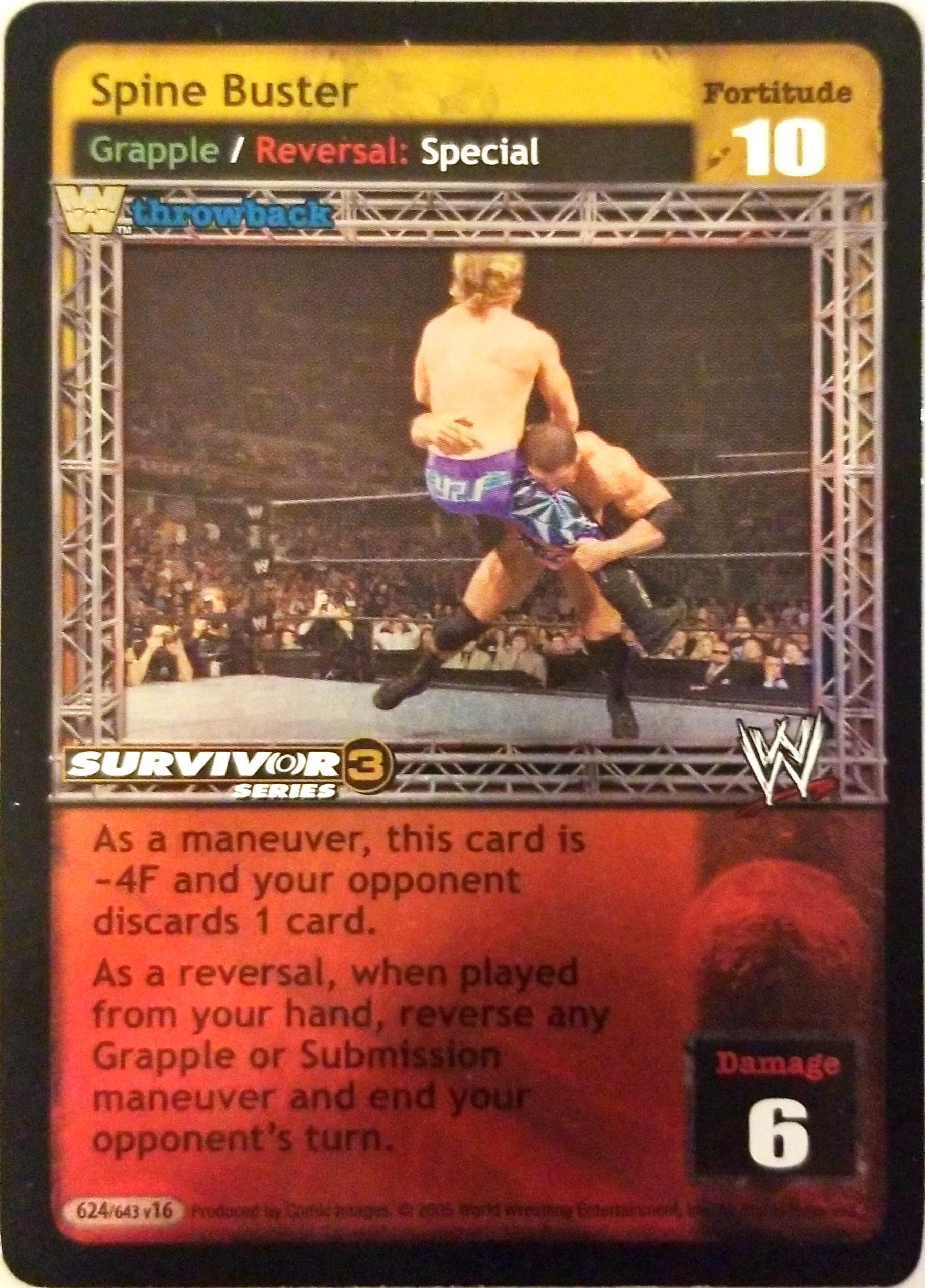 Spine Buster THROWBACK